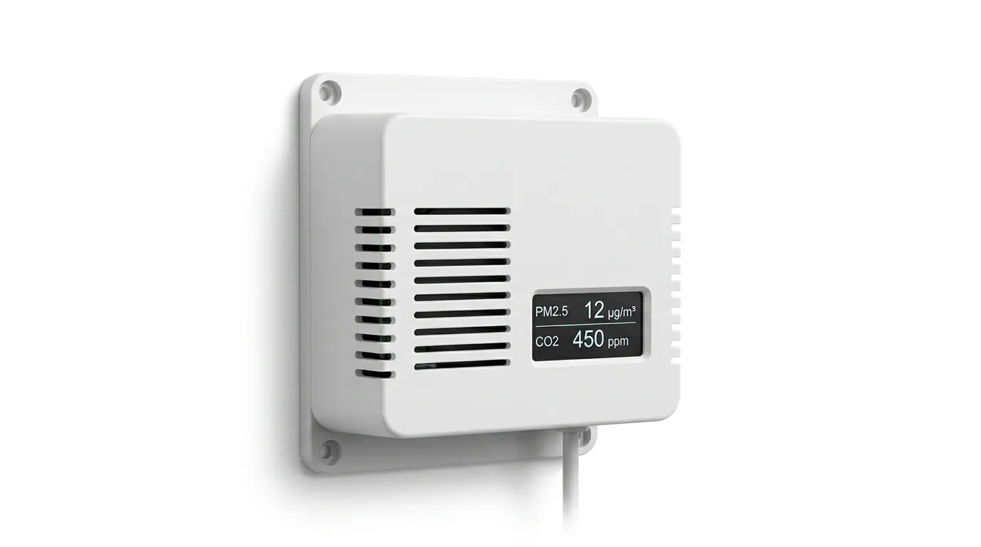 Sensor kualitas udara CO₂ / PM2.5