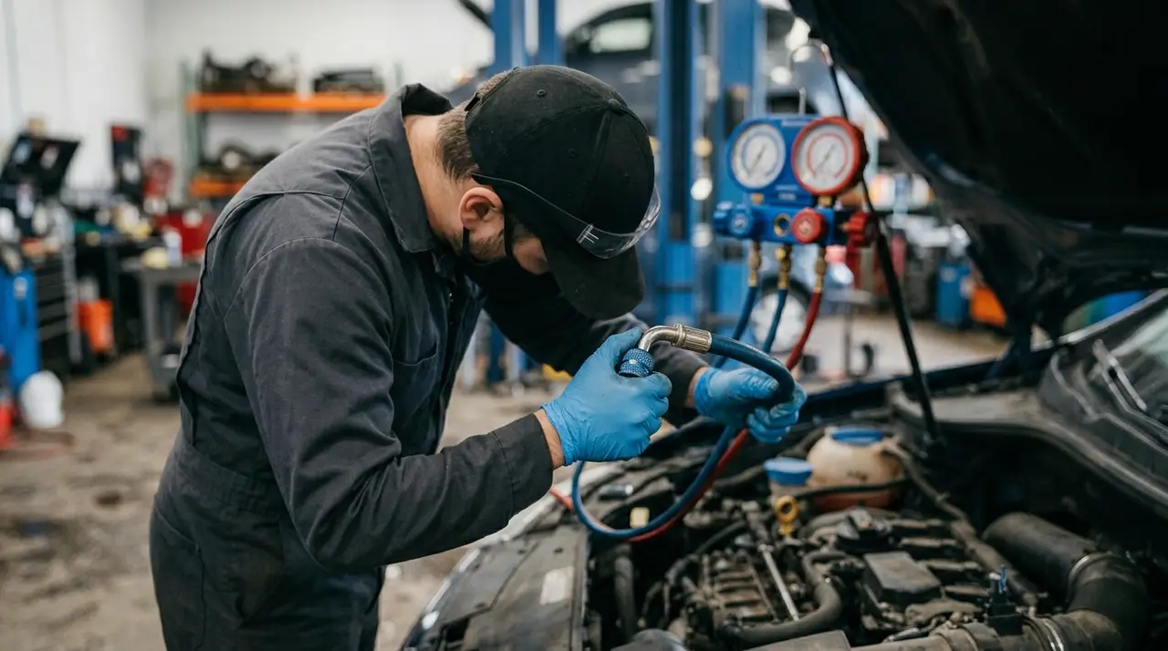 Service AC Mobil Dingin Maksimal