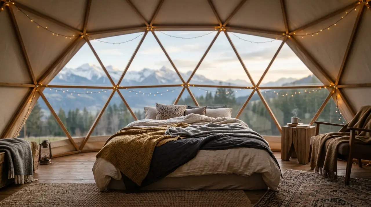 Glamping Tent Dome