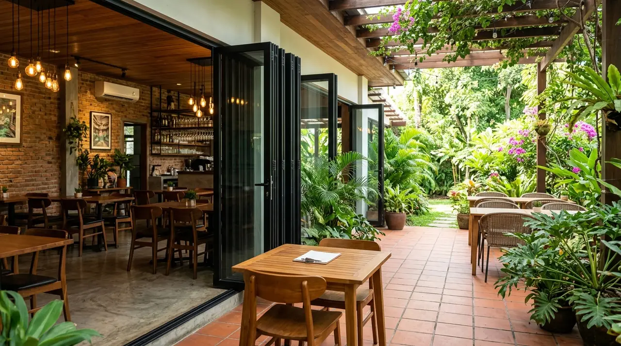 Cafe & Resto Semi-Outdoor, Sentul