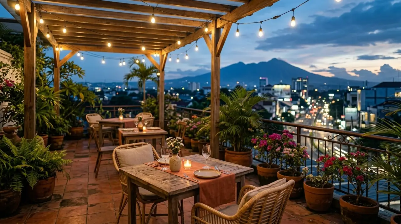 Rooftop Garden Semi-Outdoor