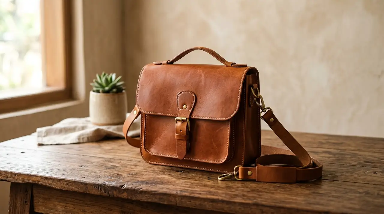 Tas Kulit Asli Manding
