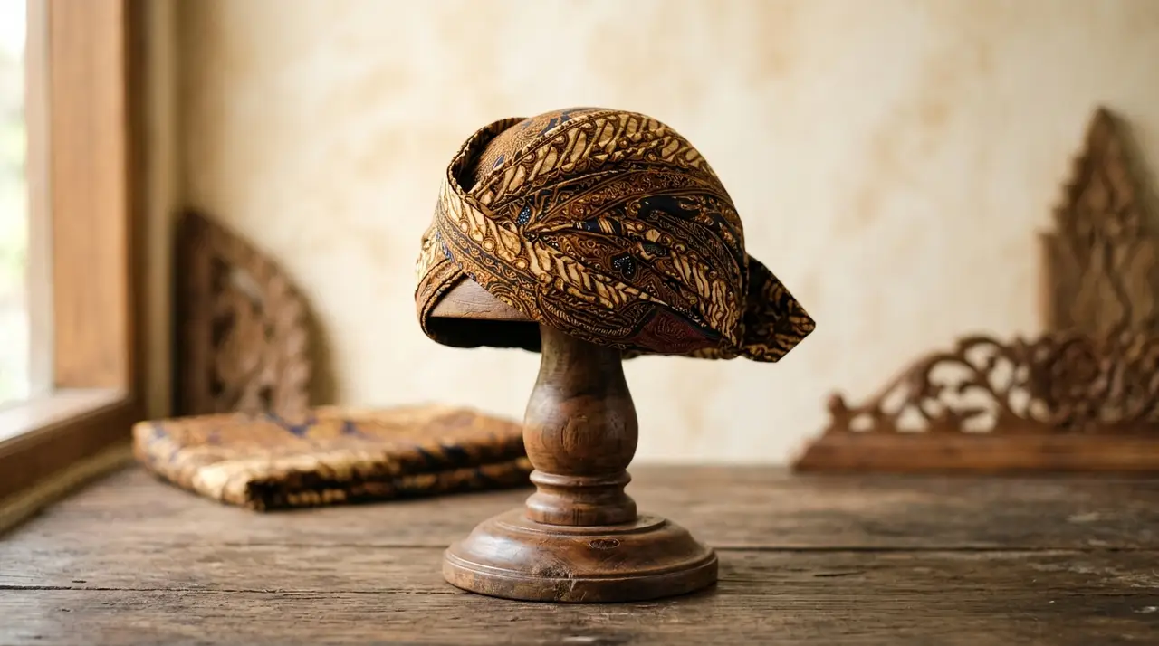 Blangkon Batik Klasik